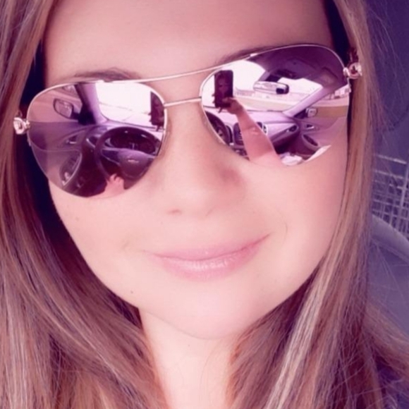 Mirrored Sunglasses metal frame UV400 women glasse - Picture 7 of 7